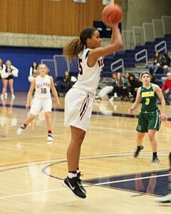 Brenda Akoto led BC with 23 points in the win over visiting Shoreline.