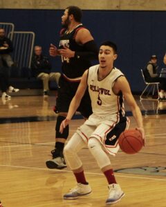Jordan Muir-Keung led Bellevue with 23 points. photo by Jim Hoehn.