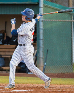 Austin Shenton had 7 hits over the weekend in the sweep over Spokane. photo by Rich Dworkis.