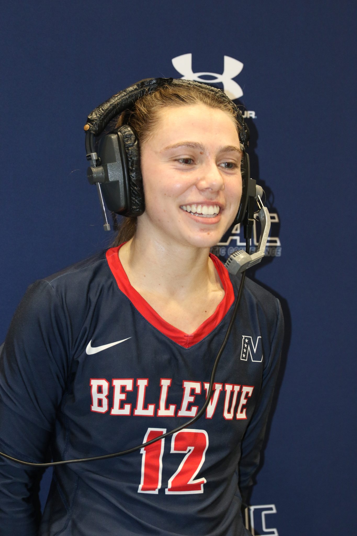 A BC player does a post-game interview