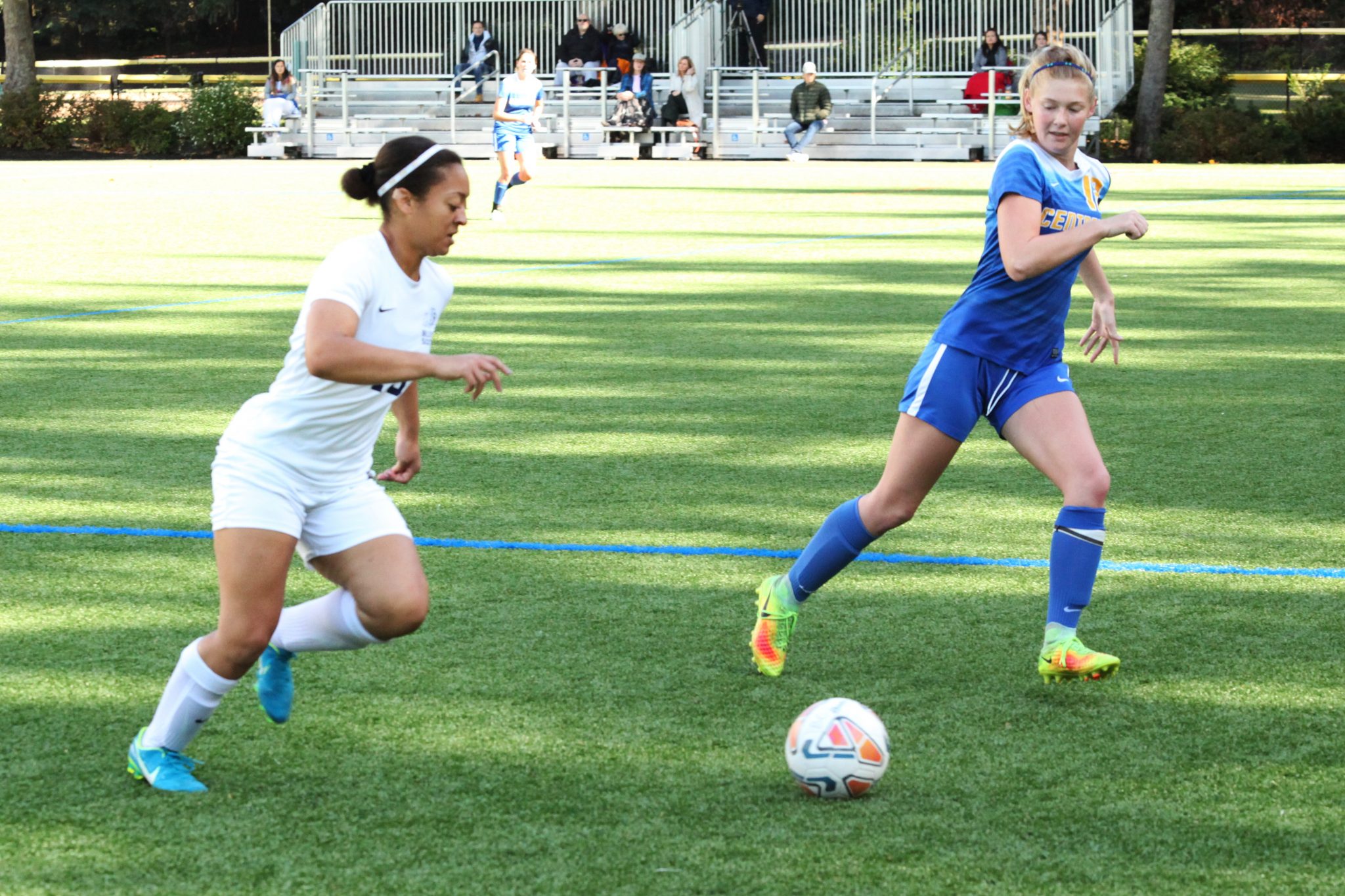 A BC player on the attack