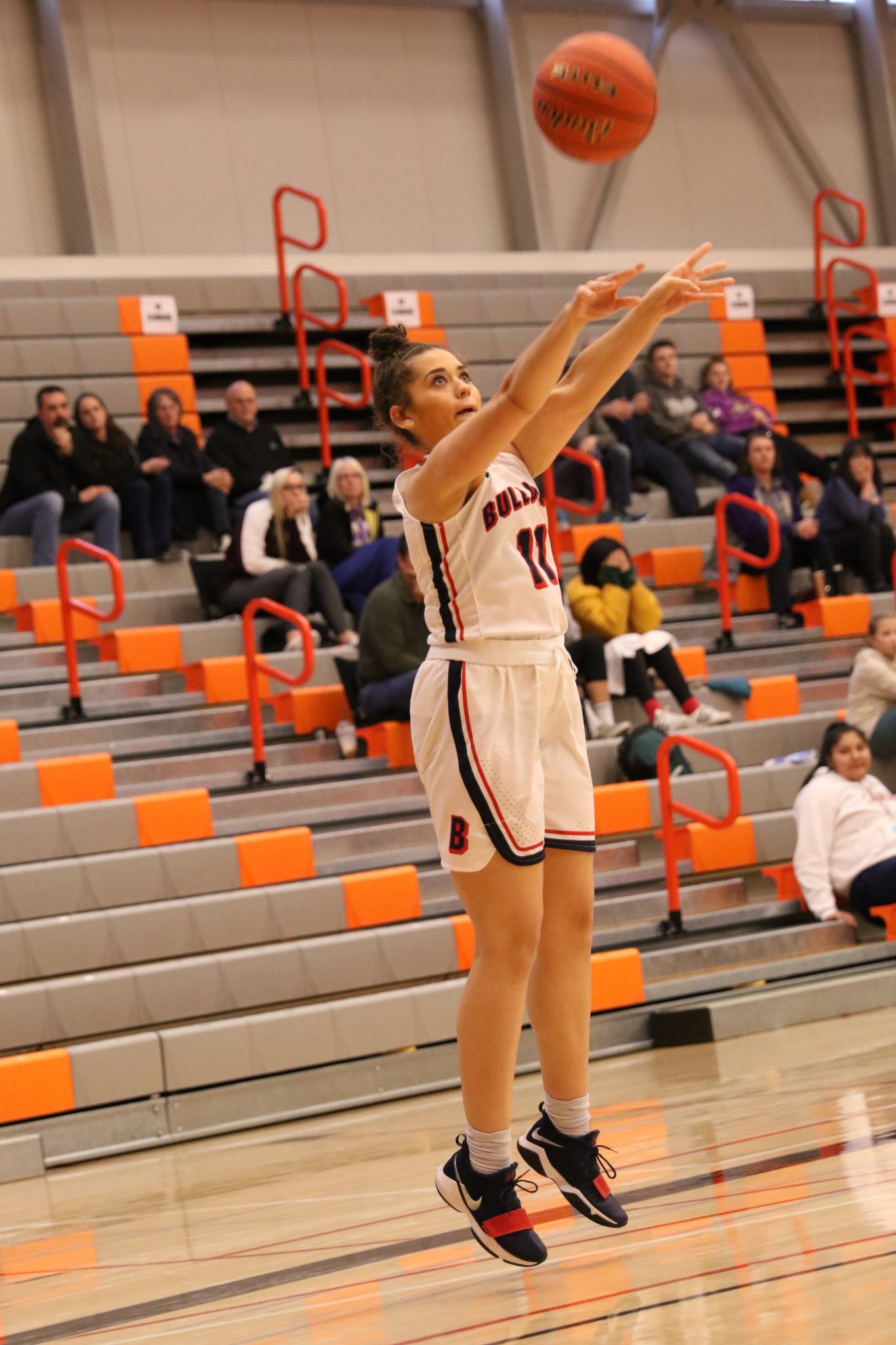 A BC player takes a shot