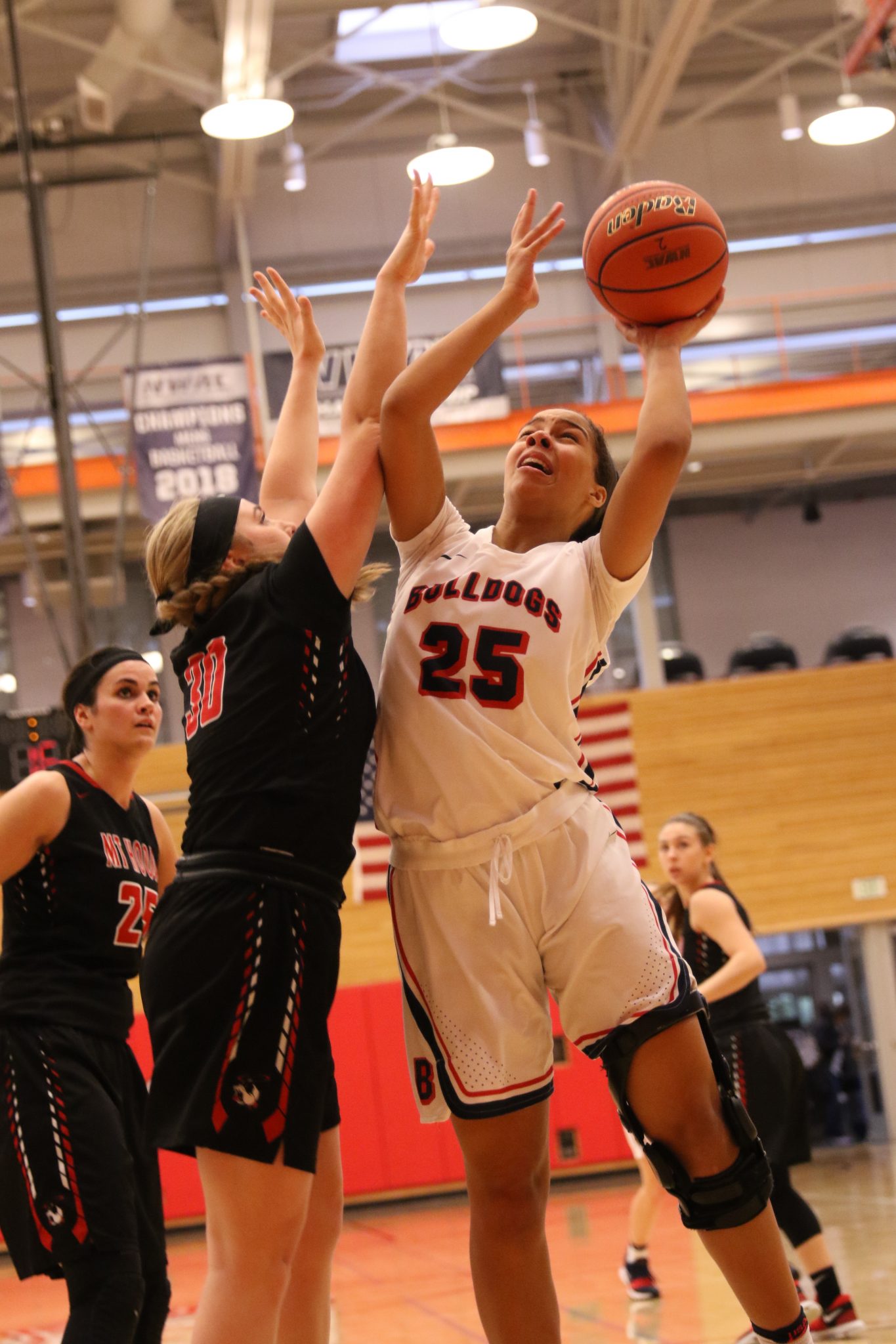 A BC player takes a shot