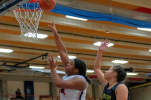 Amanda Luckett led Bellevue with 27 points. photo by Rick May.