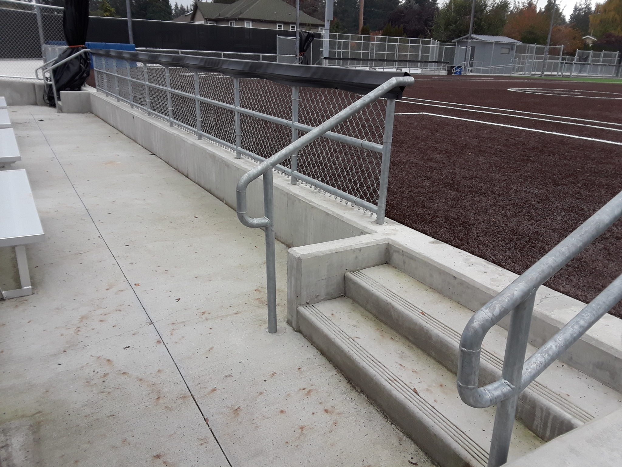 Access to field and field surface