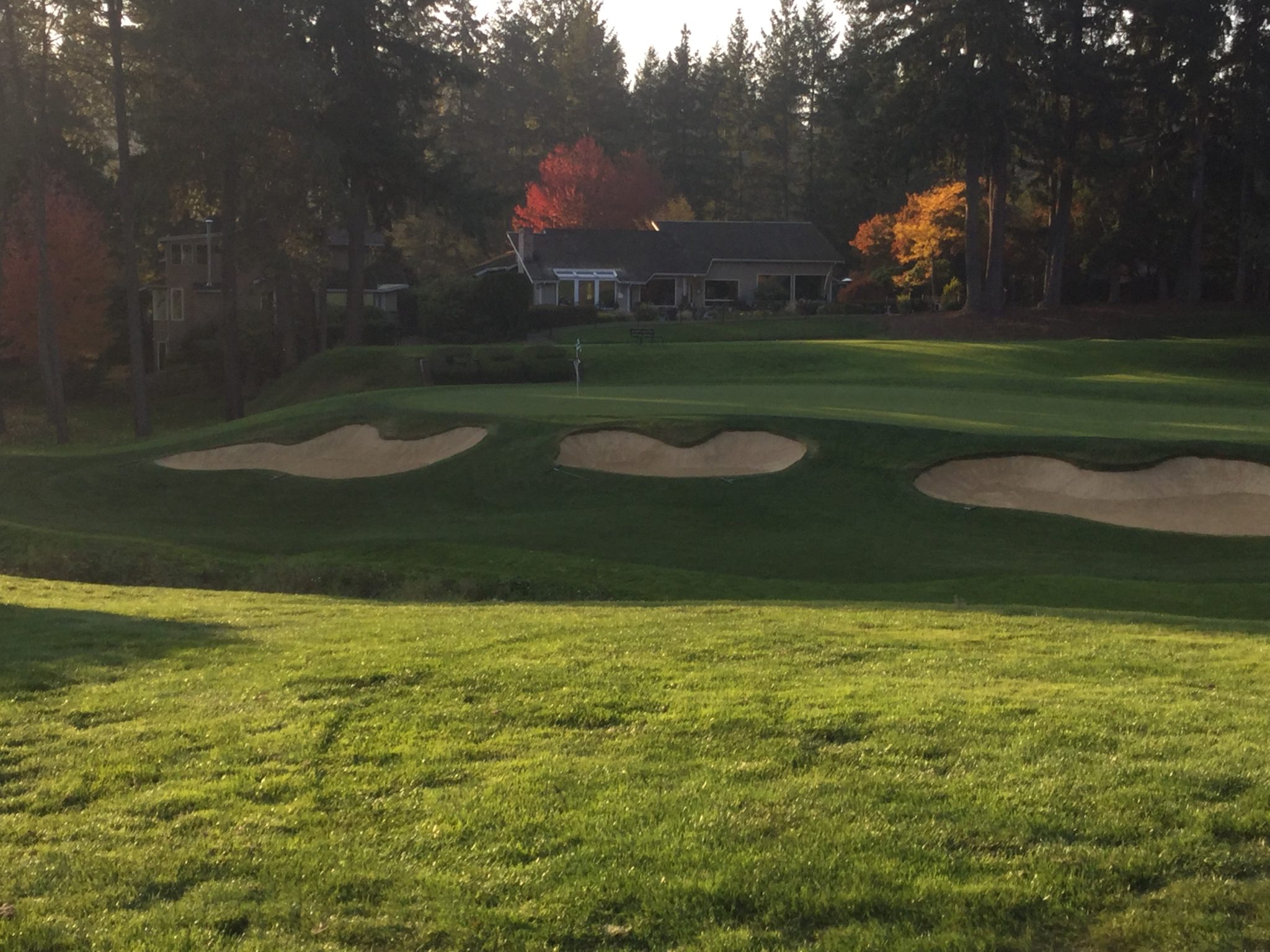 Glendale Country Club bunkers