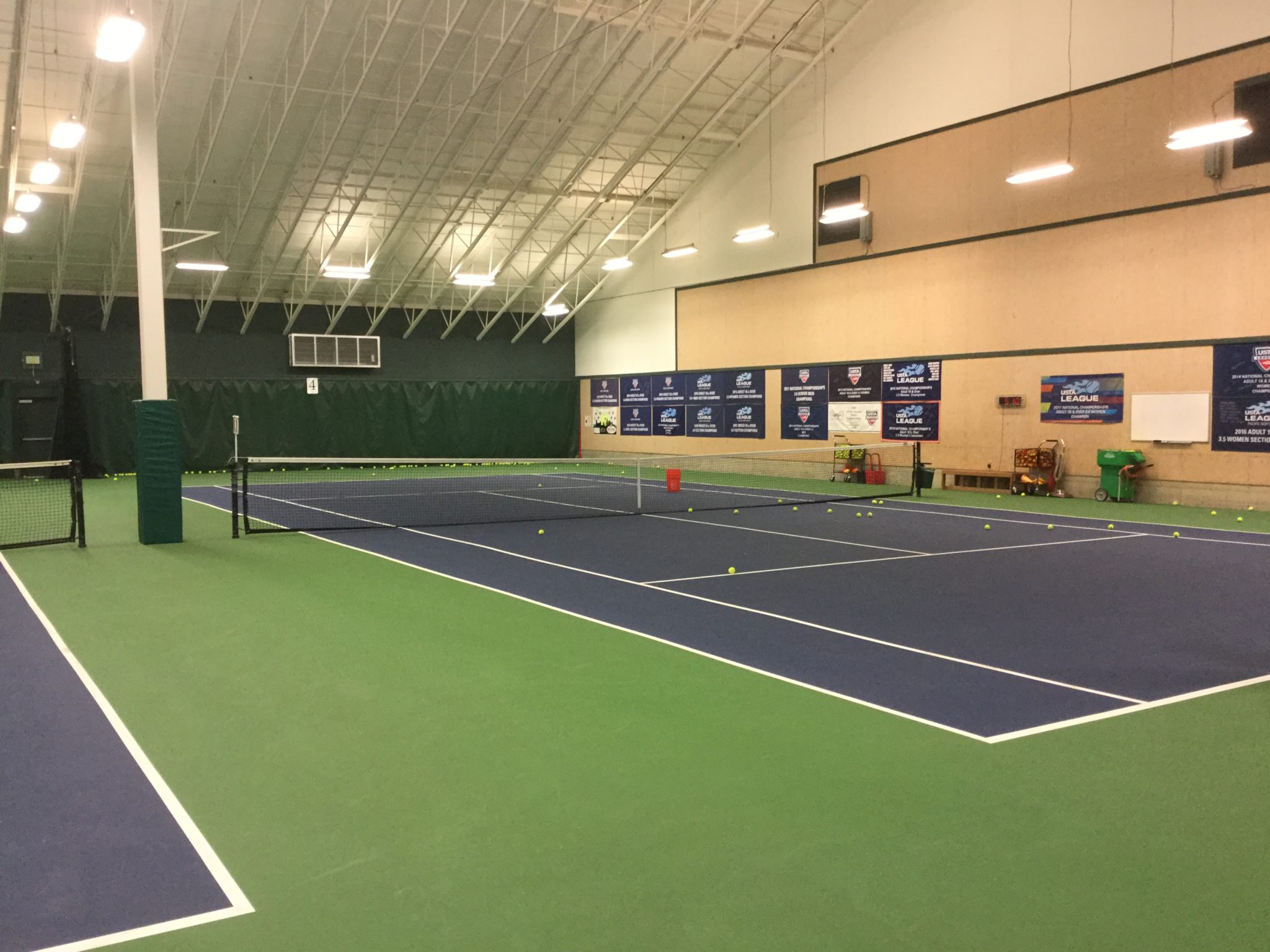 Robinswood Tennis Center indoor view