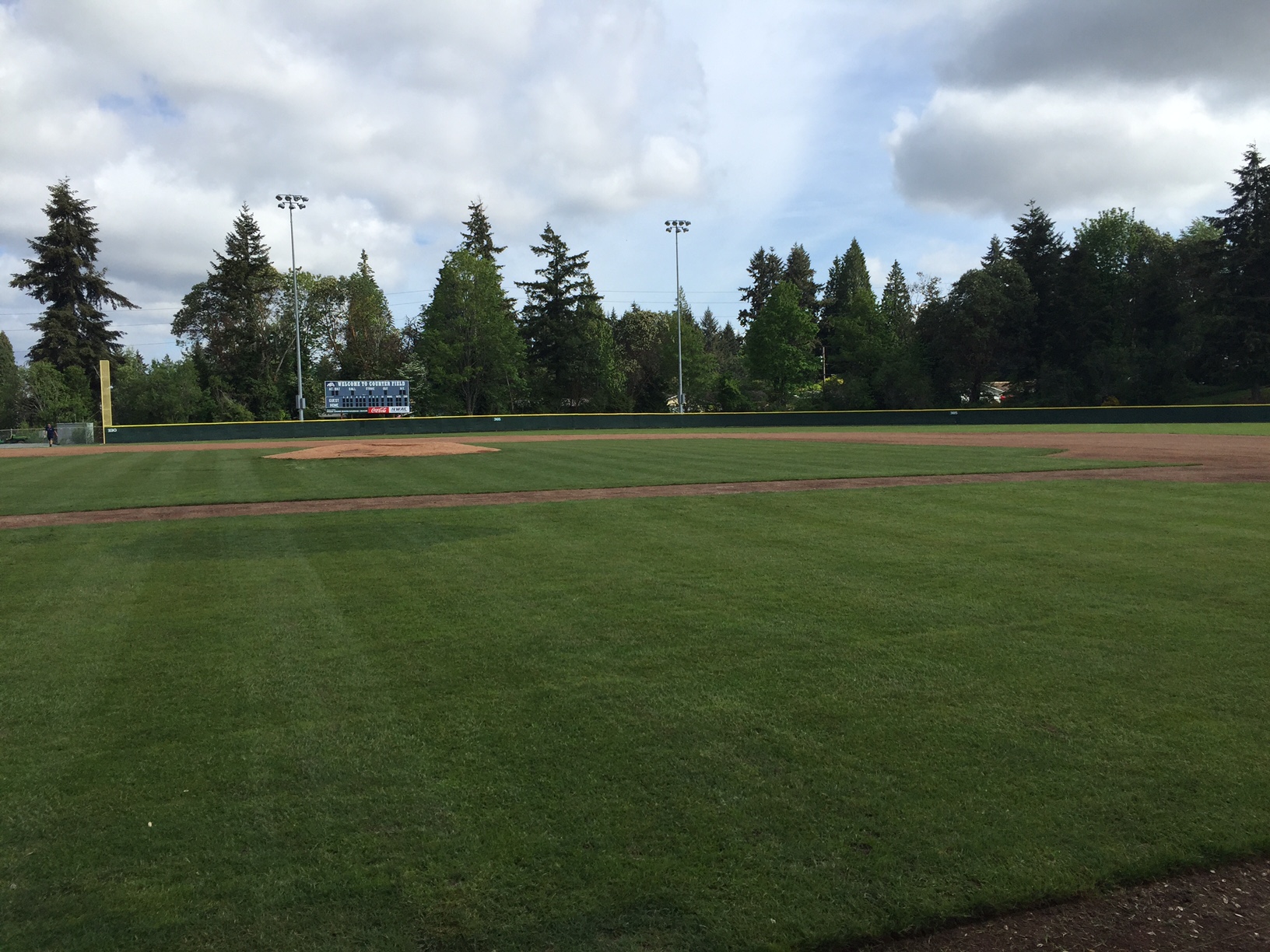 Courter Field outfield