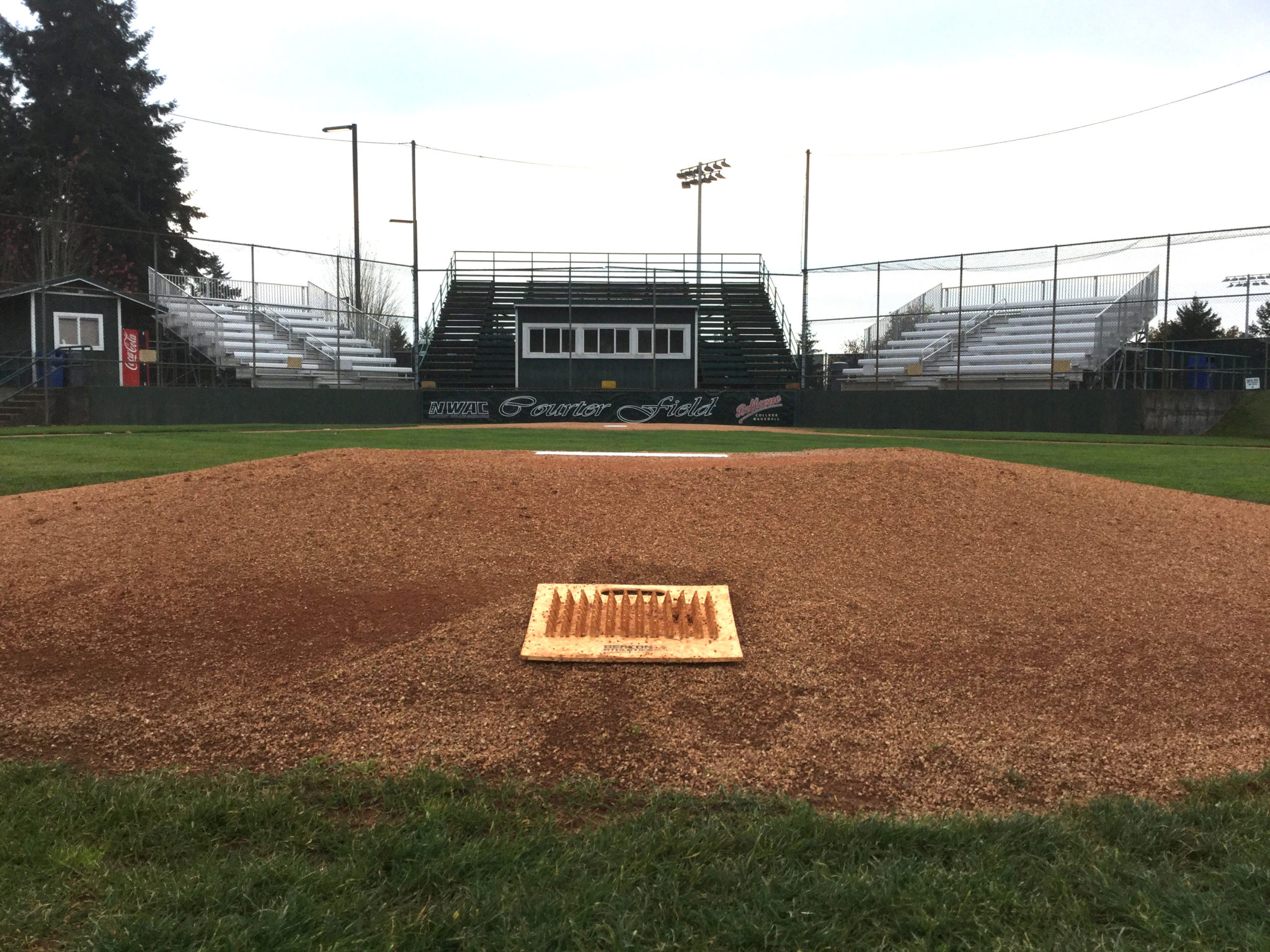 Courter Field towards home plate