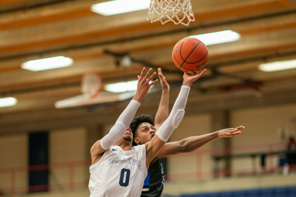 Trevon Richmond of Bellevue College men's basketball