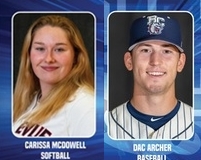 Carissa McDowell and Doc Archer, BC athletes