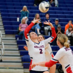 Volleyball Rallies in Five To Win Regular Season Finale