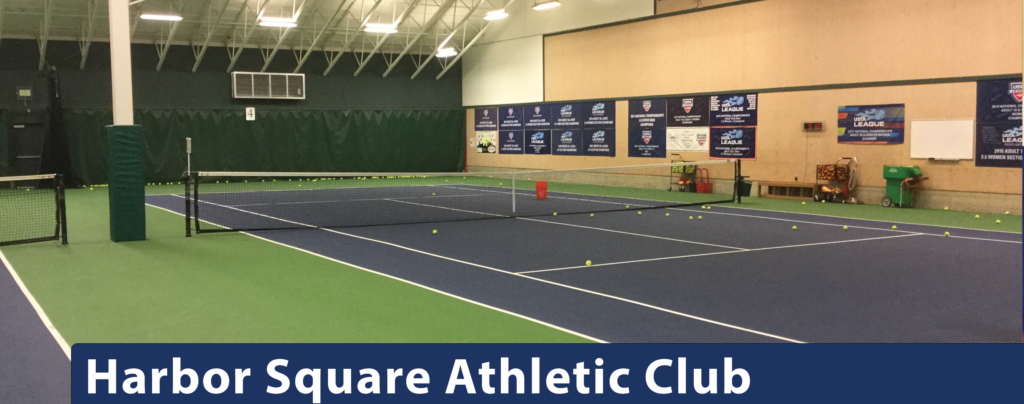 Harbor Square Athletic Club tennis courts.