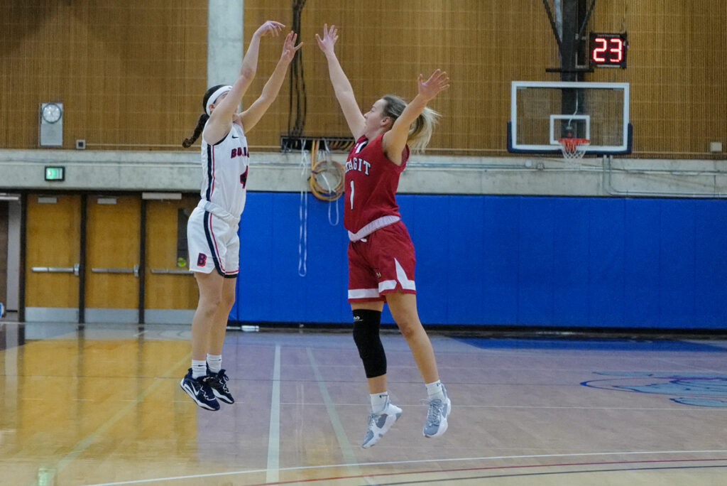 BC women's basketball player