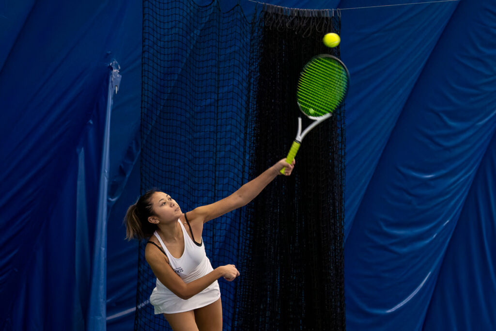 BC women's tennis player