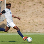 Men's Soccer Wins 4-0; Takes Over First Place