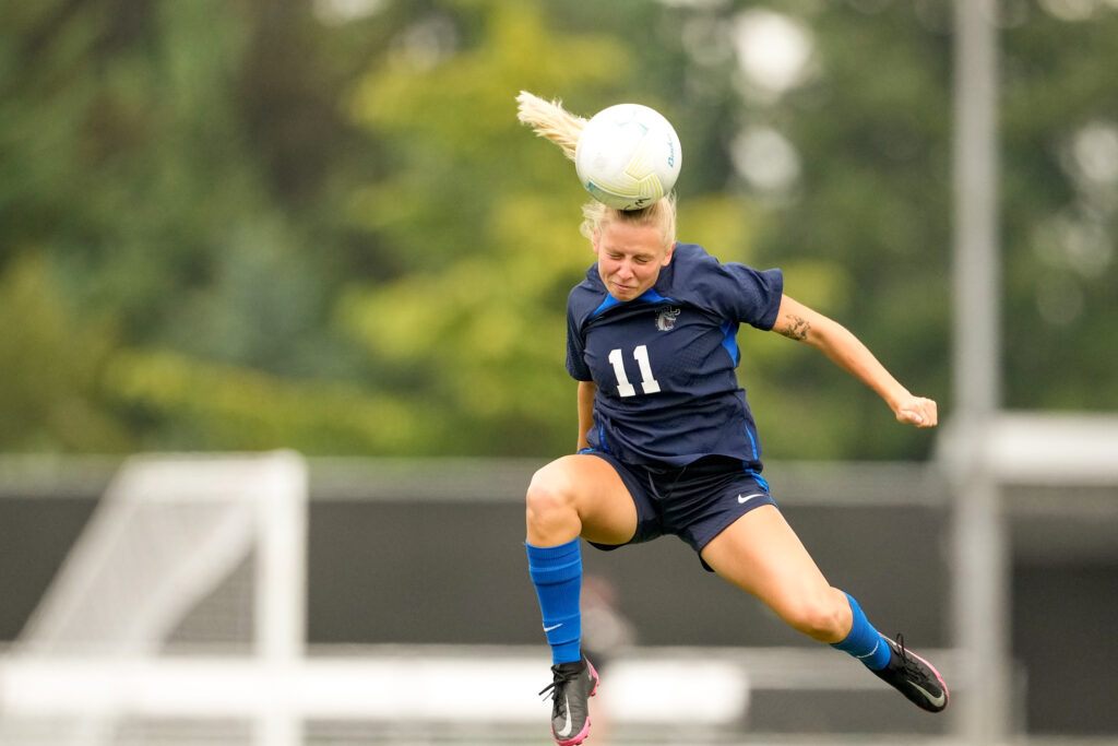 BC women's soccer player