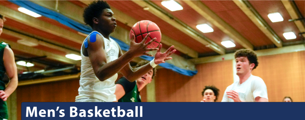 Bellevue player taking possession of the ball.