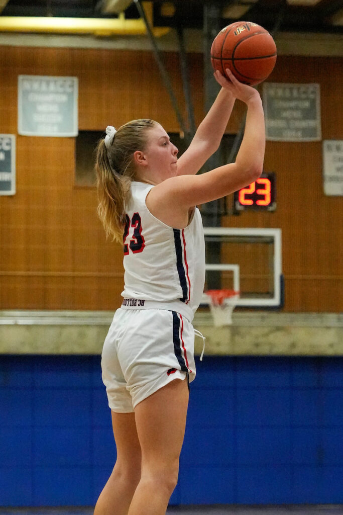 BC women's basketball player