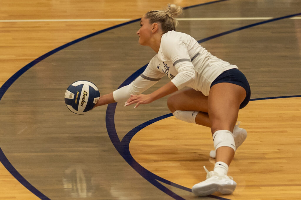 Bellevue College volleyball player