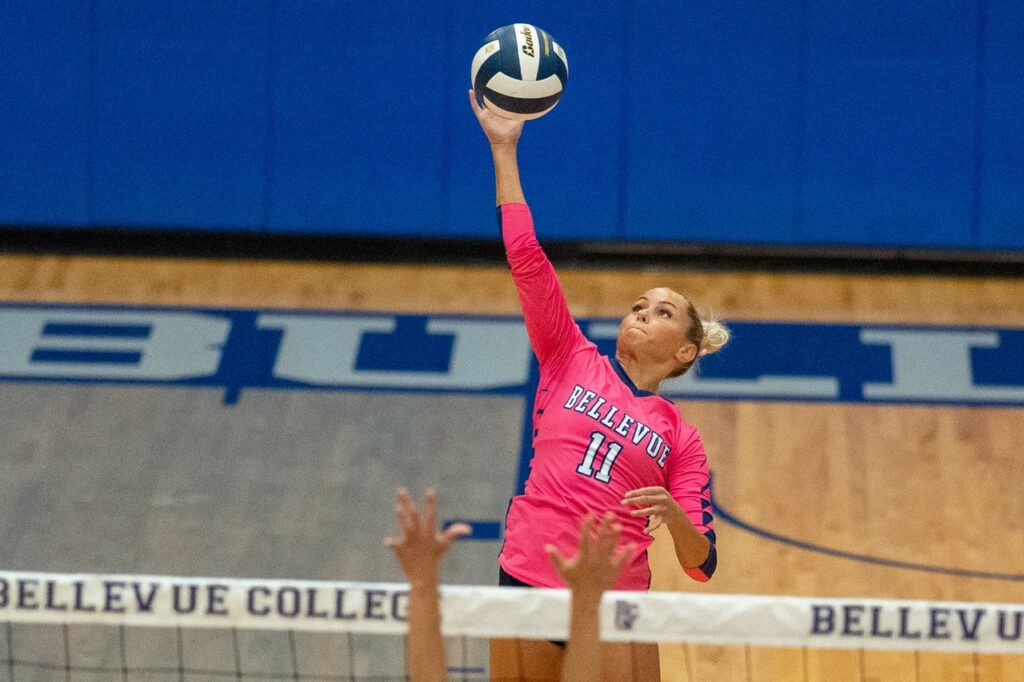 BC women's volleyball player
