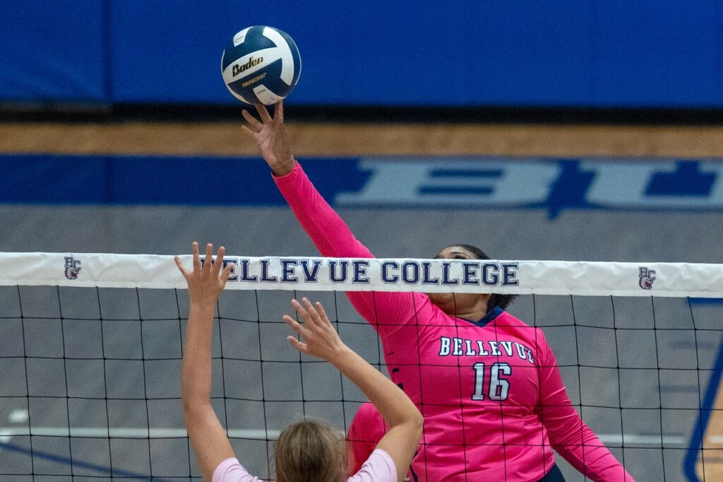 BC women's volleyball player