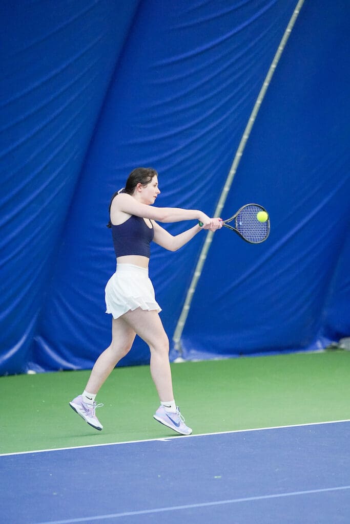 Bellevue College tennis player