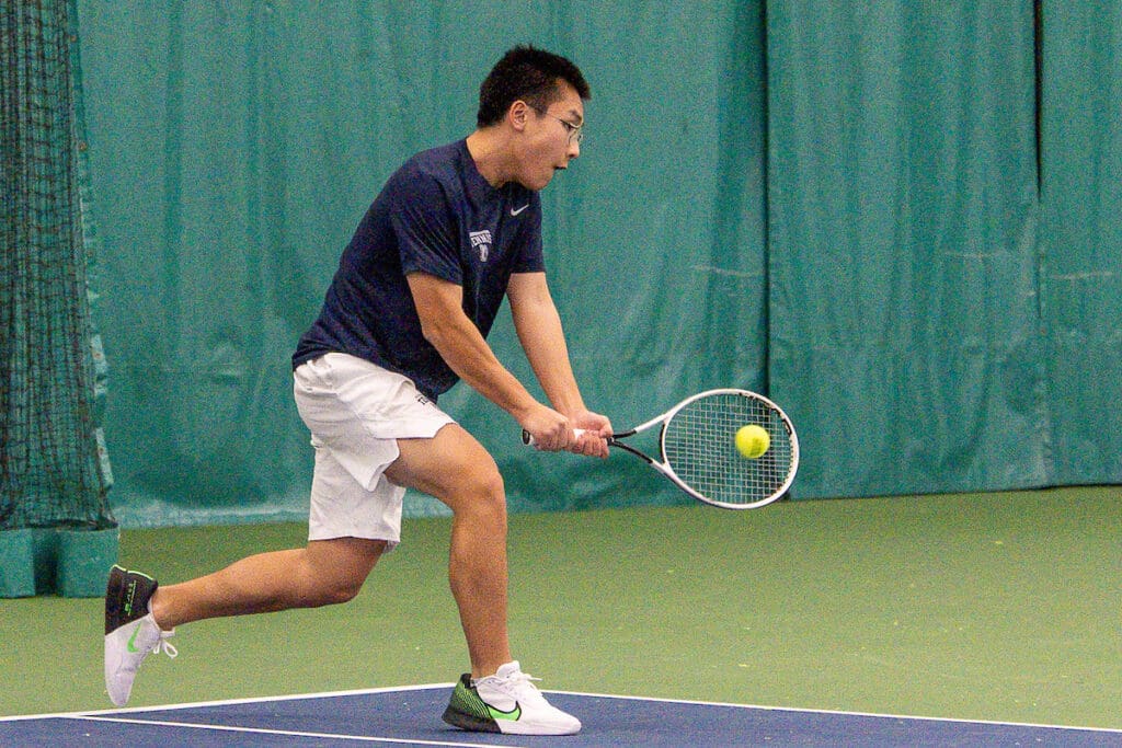 Bellevue College tennis player