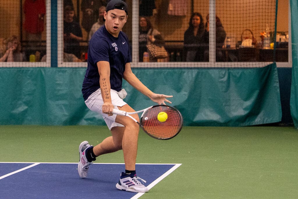 Bellevue College tennis player