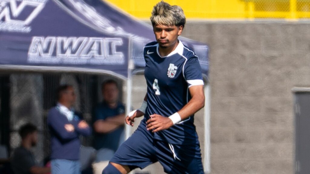 BC men's soccer player