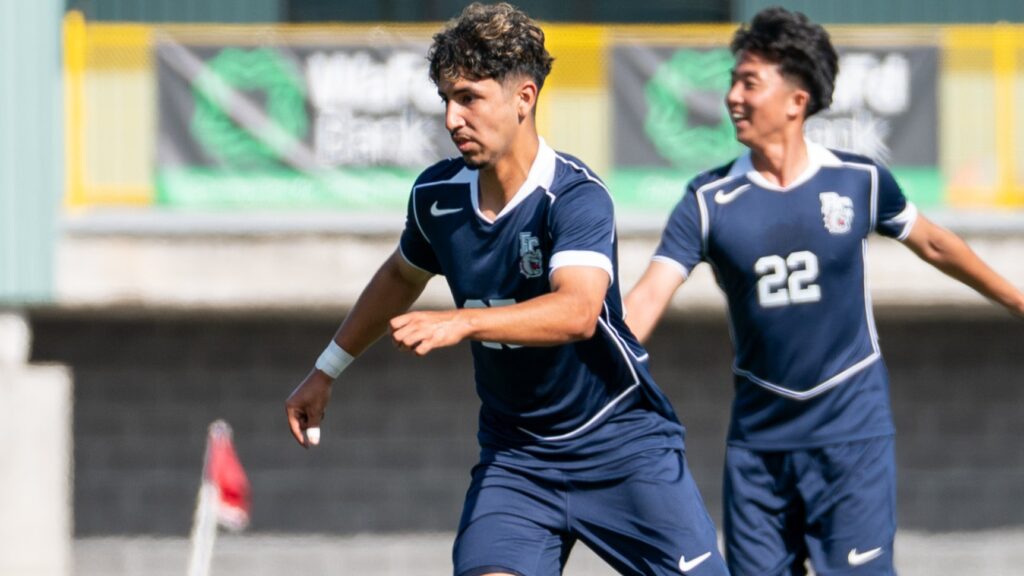 BC men's soccer player