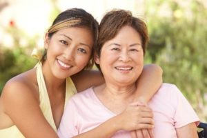 Student and Mother