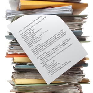 Access 2018-19 academic year syllabi
