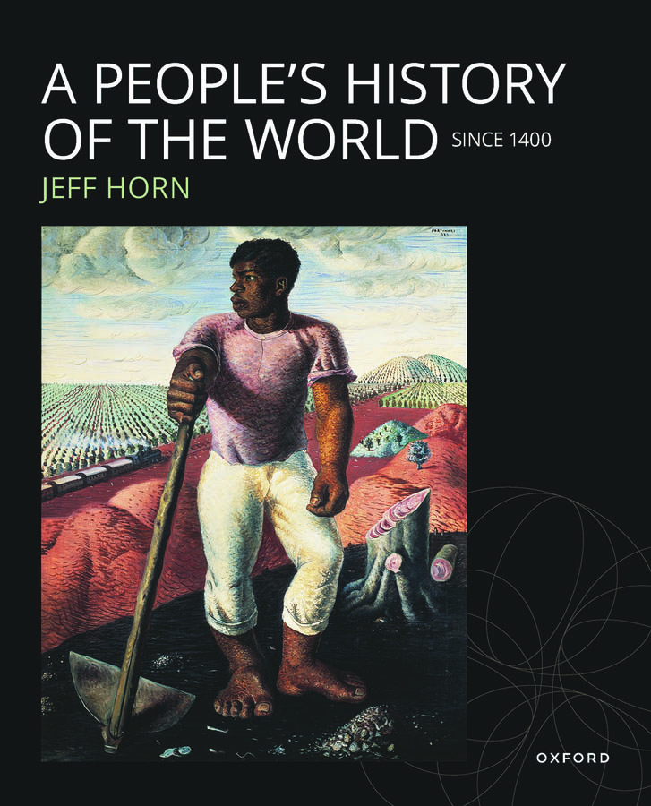A book cover of A People's History of the World authored by Jeff Horn