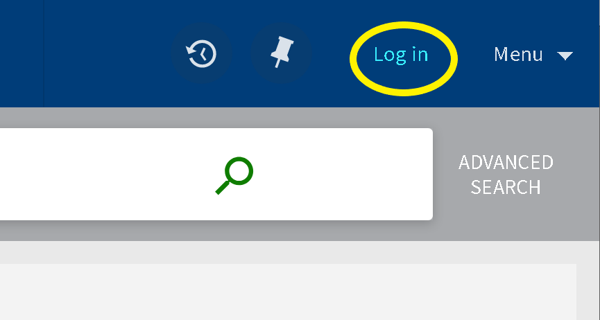 Image of Primo Login Option