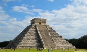 Stepped Pyramid in Mexico