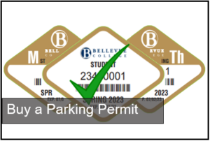 Student- parking passes Spring 2023 White text Buy a parking permit