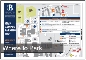 Where to park button