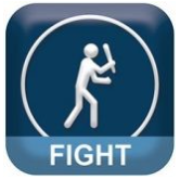 Blue Last Resort, Text Reads Fight