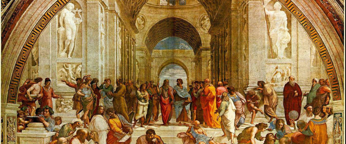 The School of Athens painting