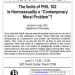 Philosophy Talk Flyer