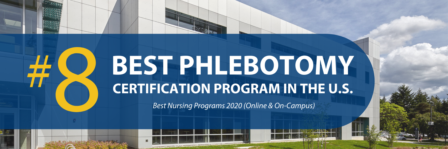 Ranked 8th best phlebotomy certification program in the U.S.