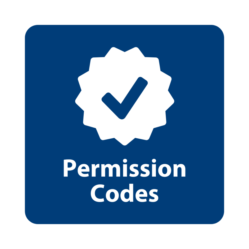 Permission Codes