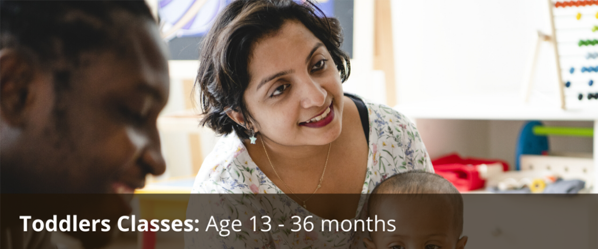 Toddlers Classes: Age 15 to 36 months