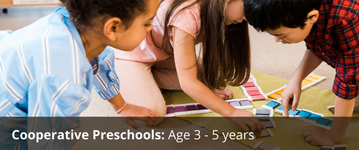 Cooperative Preschools: Age 3 to 5 Years