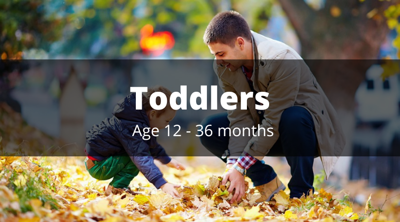 Toddlers Classes: Age 12 to 36 months