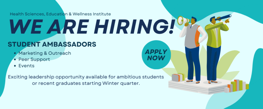 HSEWI is hiring current students and recent graduates for ambassador position. Click to apply online.