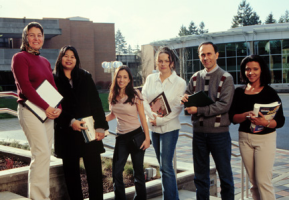 ESL students at Bellevue College
