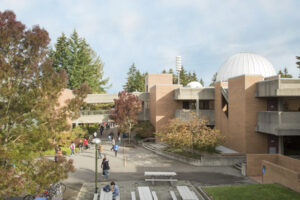 Photo of the Bellevue College campus