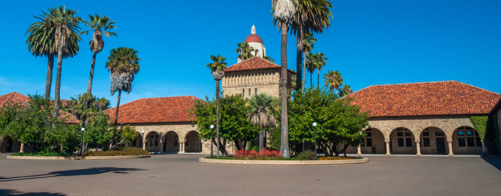 Entrance to Stanford University